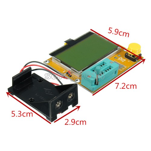 LCR-T4 ESR Meter Transistor Tester Diode Triode Capacitance SCR Inductance M328 - Picture 1 of 4