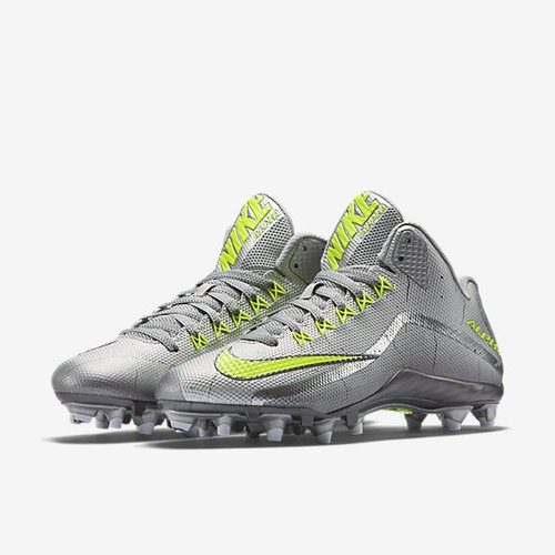 nike football cleats silver