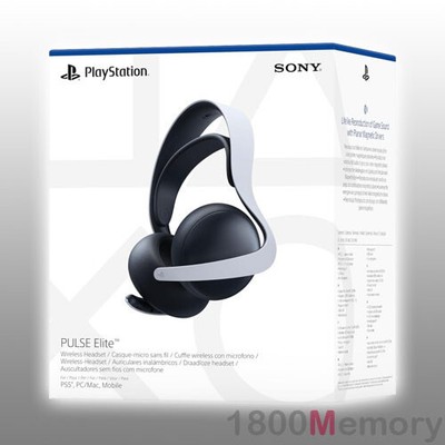 GENUINE Sony PS5 PlayStation 5 Pulse Elite Wireless Headset RF 2.4GHz White