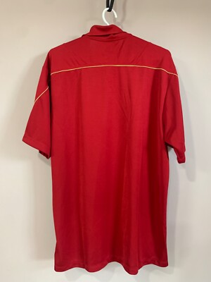 San Francisco 49ers Training NFL Polo Jersey Majestic Size L | eBay