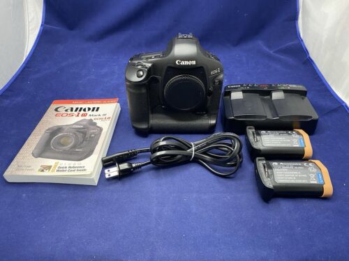 Canon EOS 1D Mark III 10.1MP Digital SLR Camera Body Less 30,000 Shutter Shots