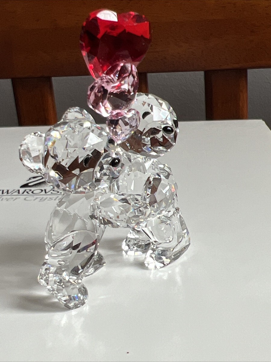Swarovski Kris Bear Heart Balloons 5185778 Mint. | eBay