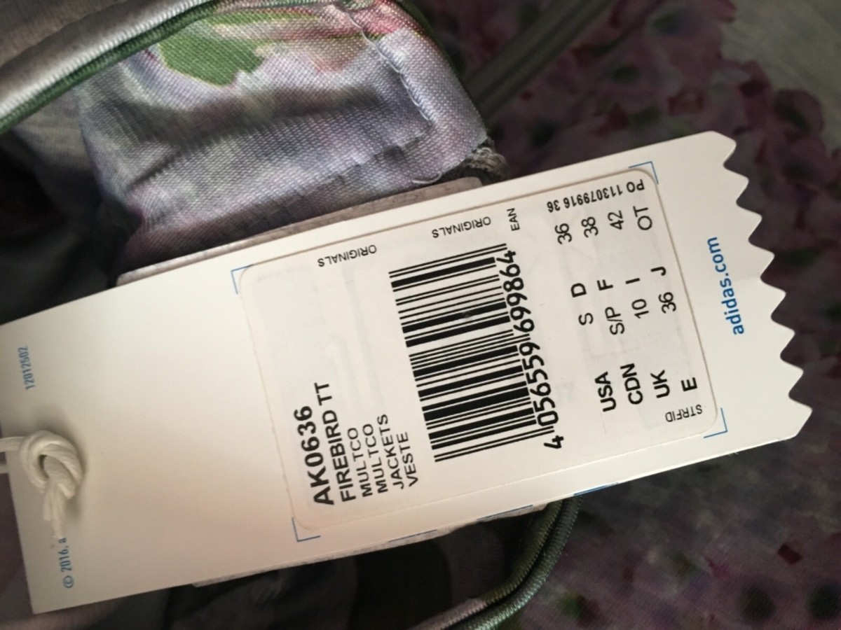 Adidas Originals Train Floral Firebird Track Top Women's AK0636