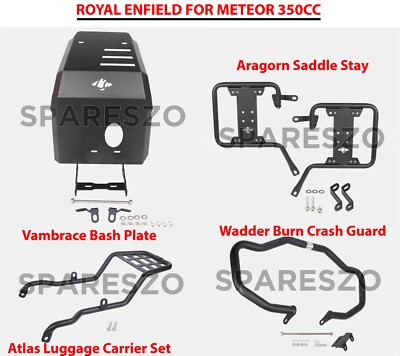Royal Enfield Meteor 350cc ''ACCESSORIES COMBO PACK 4 Pcs''/Express Shipping