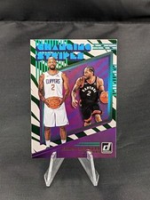 2019-20 Panini Donruss Changing Stripes Green Flood Kawhi Leonard #7