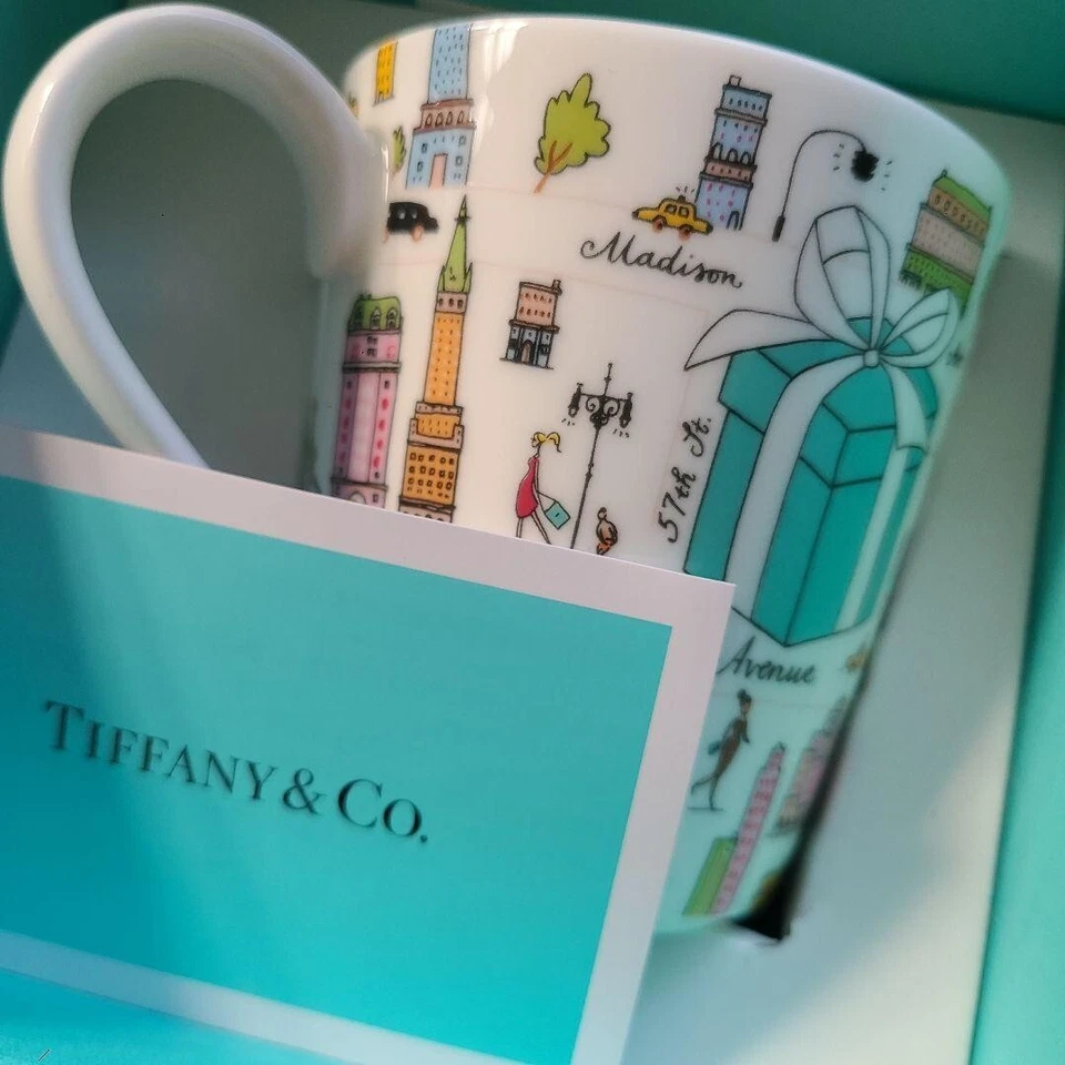 Tiffany & Co 5th Avenue Mug Cup 4 pcs set - Photo 2/4