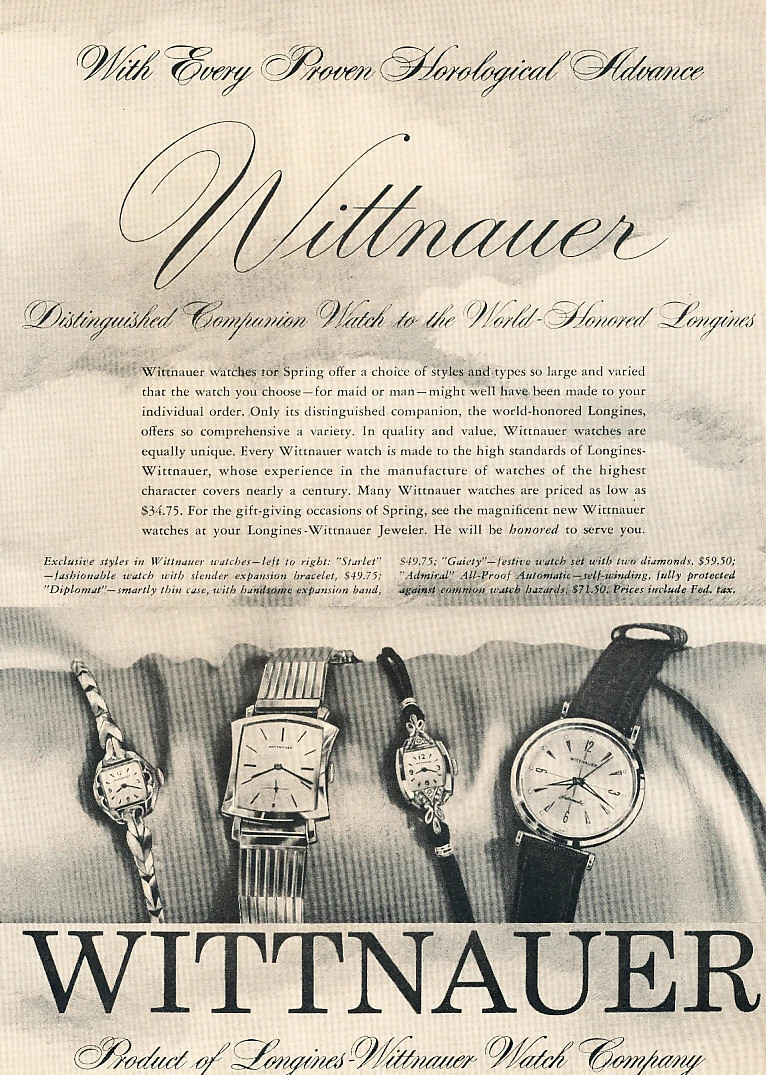 Wittnauer watch hotsell company