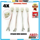 4PCS Aftermarket Speaker Wire Harness Adapter Plugs For Honda Accord CRV Pilot