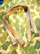 Paire de sangles , Anglaise Strap British Tissu WW2, 1942