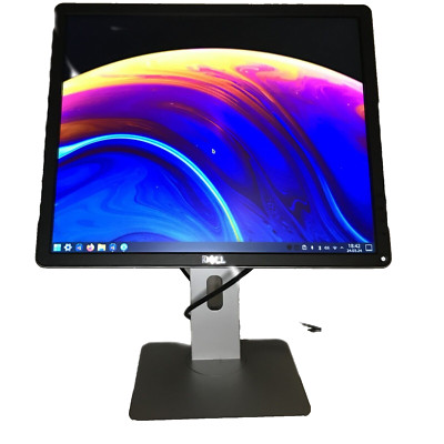 Computer Monitor Dell P1913Sb 19 1280x1024 LED  IPS LCD 5:4 VGA DVI Displayport