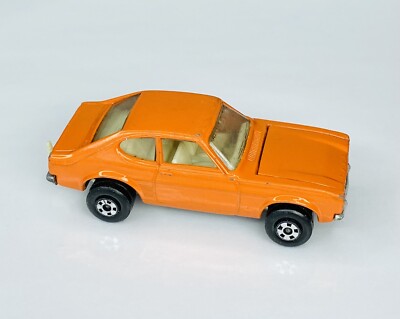 VINTAGE 1970 Matchbox Lesney Superfast #54 Ford Capri Orange