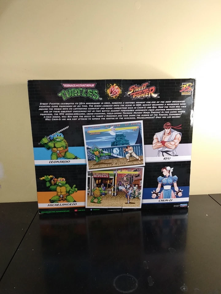 Teenage Mutant Ninja Turtles Vs. Street Fighter Paquete de 2 - Miguel Ángel vs Chun-Li Foto 2 de 4