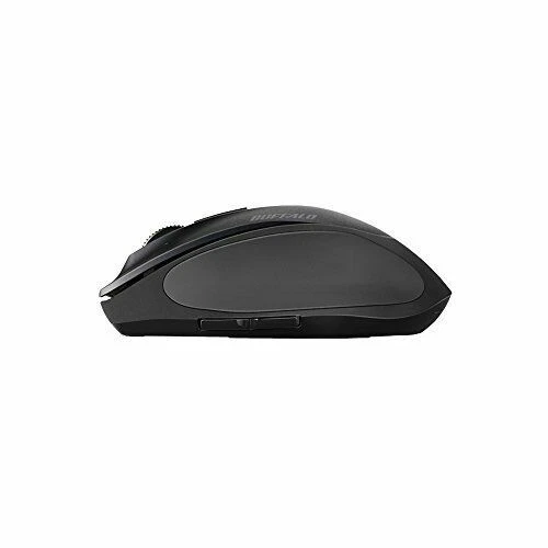 BUFFALO wireless 2.4GHz BlueLED premium fit mouse quiet 5 button M size black T - Image 3 of 4