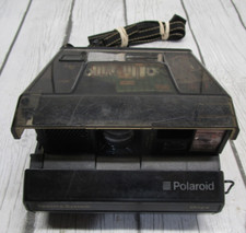 Polaroid Spectra System ONYX Transparent Instant Film Camera Tested/Working 