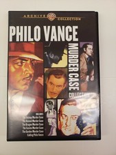 Philo Vance Murder Case Collection (DVD, 2013, 3-Disc Set) Free Shipping 