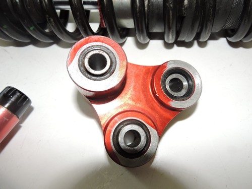 04-08 YAMAHA YFZ450 YFZ 450 Long Travel Rear ELKA Shock Absorber & Linkage 🔥 - Picture 9 of 21