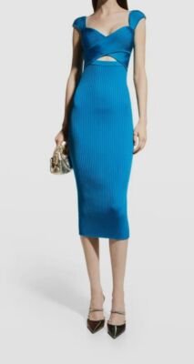 ribbed cut out bodycon dress Penelope Ribbed Cut Out Maxi Bodycon Dress