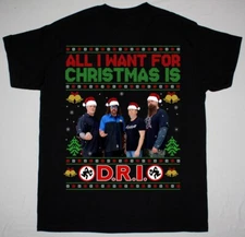 Merry Christmas Ugly Sweater D.R.I. Band Black S-5XL Gift Fan Shirt  A