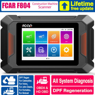 Heavy Duty Truck Scanner for Construction Machinery Diesel Scan Tool DPF Reset