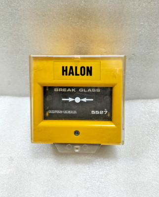 GINGE-KERR 5527 HALON GAS RELEASE MANUAL CALL POINT MCP