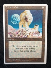 MTG Revised WINTER ORB LP (BIN1513) Graded Power