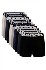 Bench Mens 10 Pack Boxer Briefs Cotton Underwear Multipack Boxers Shorts Trunks