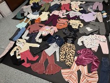EUC Huge Lot Clothes Girls 18 - 2T 50  pcs Spring Fall/winter Sweats/Joggers
