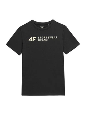 T-shirt enfant 4F avec imprimé enfant noir Taille 122CM - Photo 1/4