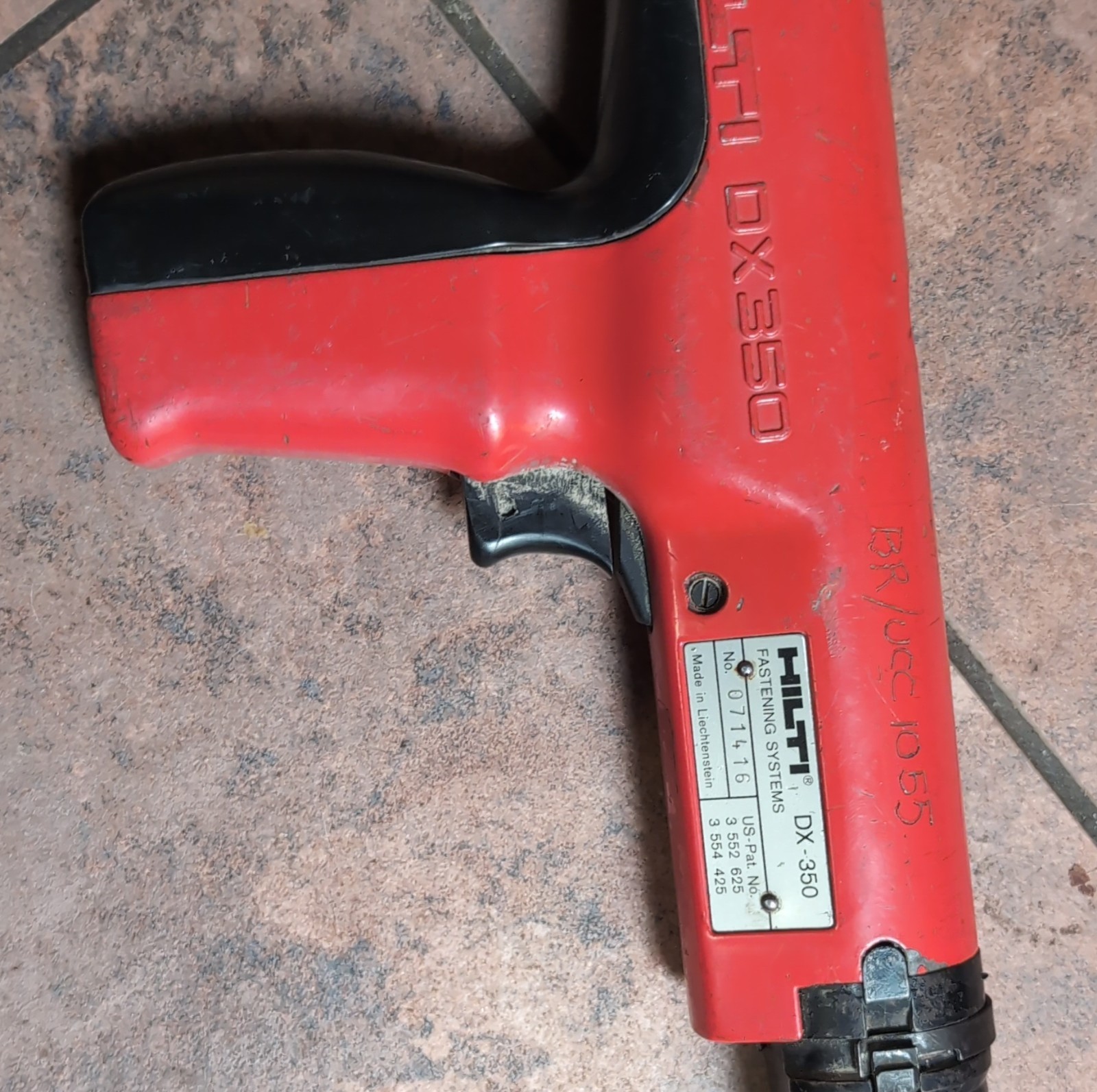 Hilti DX 350 Powder Actuated Tool Industrial Red MPN DX 350 Model Hilti DX 350