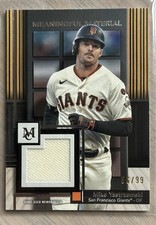 2024 Topps Museum Collection - Meaningful Material Relics Mike Yastrzemski...