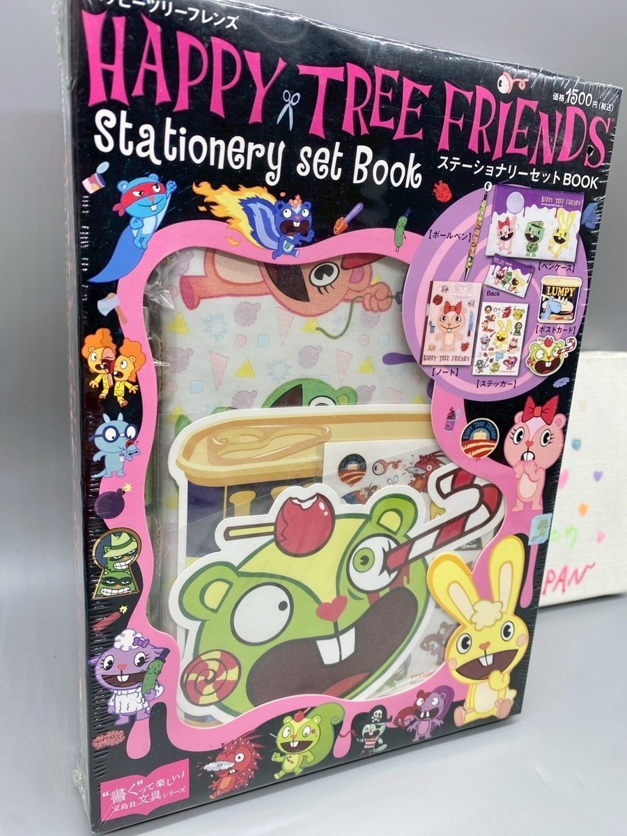 Happy Tree Friends HTF Stationery Set Book 2013 Unopened From
