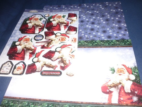 4 HUNKYDORY CHRISTMAS KITS 4 A4 TOPPERS 8 CARDS 8 INSERTS 8 ENVELOPES - Picture 5 of 12