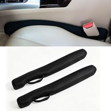 Seat Gap Filler, Full Coverage 1.2-2 inch Gap, Prevent Dropping Black