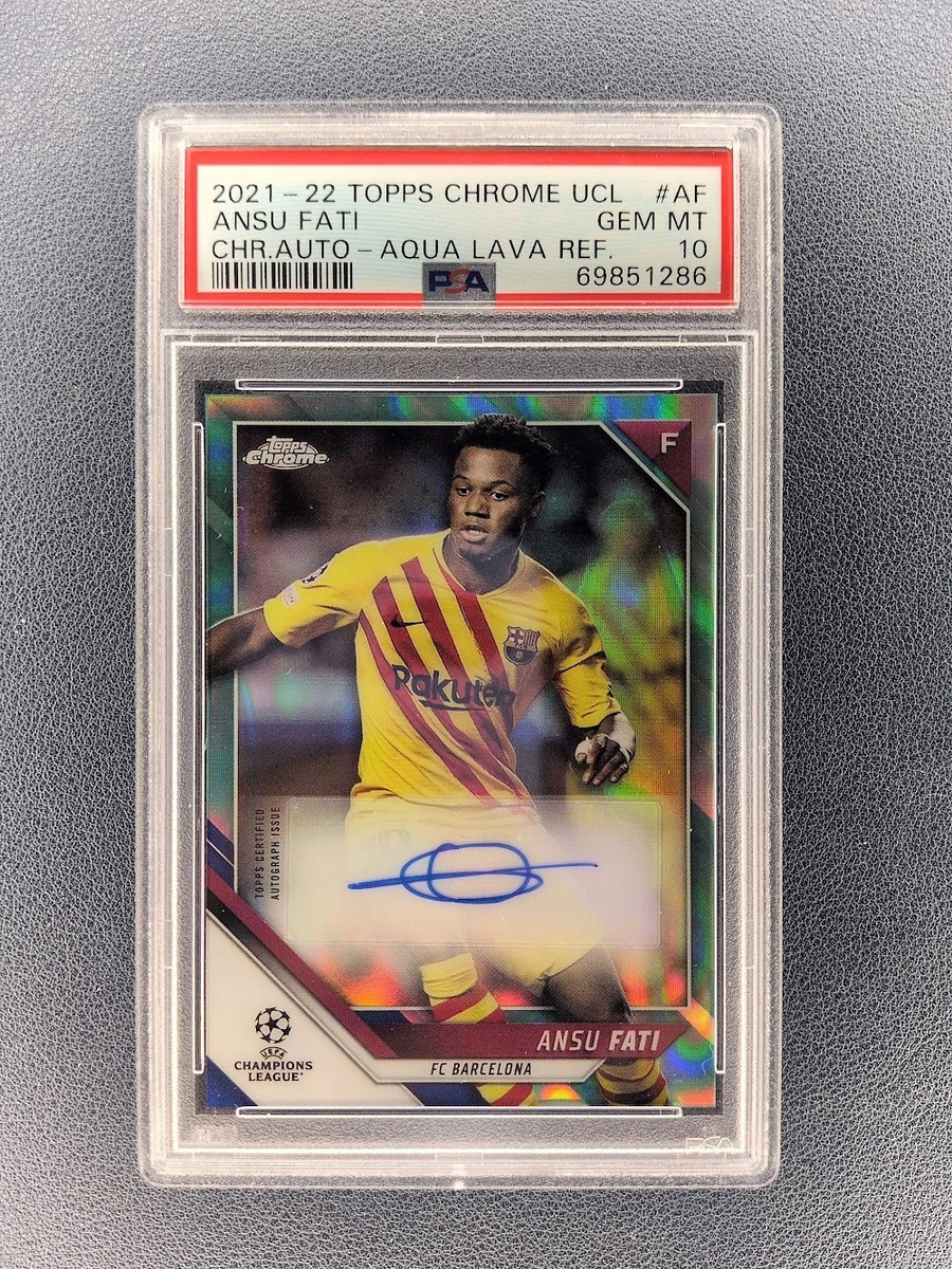 25+ Topps Chrome UCL Soccer Trading Cards 2021-22 for sale