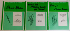 Student Instrumental Course Level One Elementary Clarinet Lot 3 Music Book Lowry