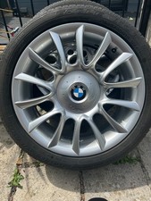BMW 5 series Alloy Wheel Tyre 18 Inch Wheel Silver