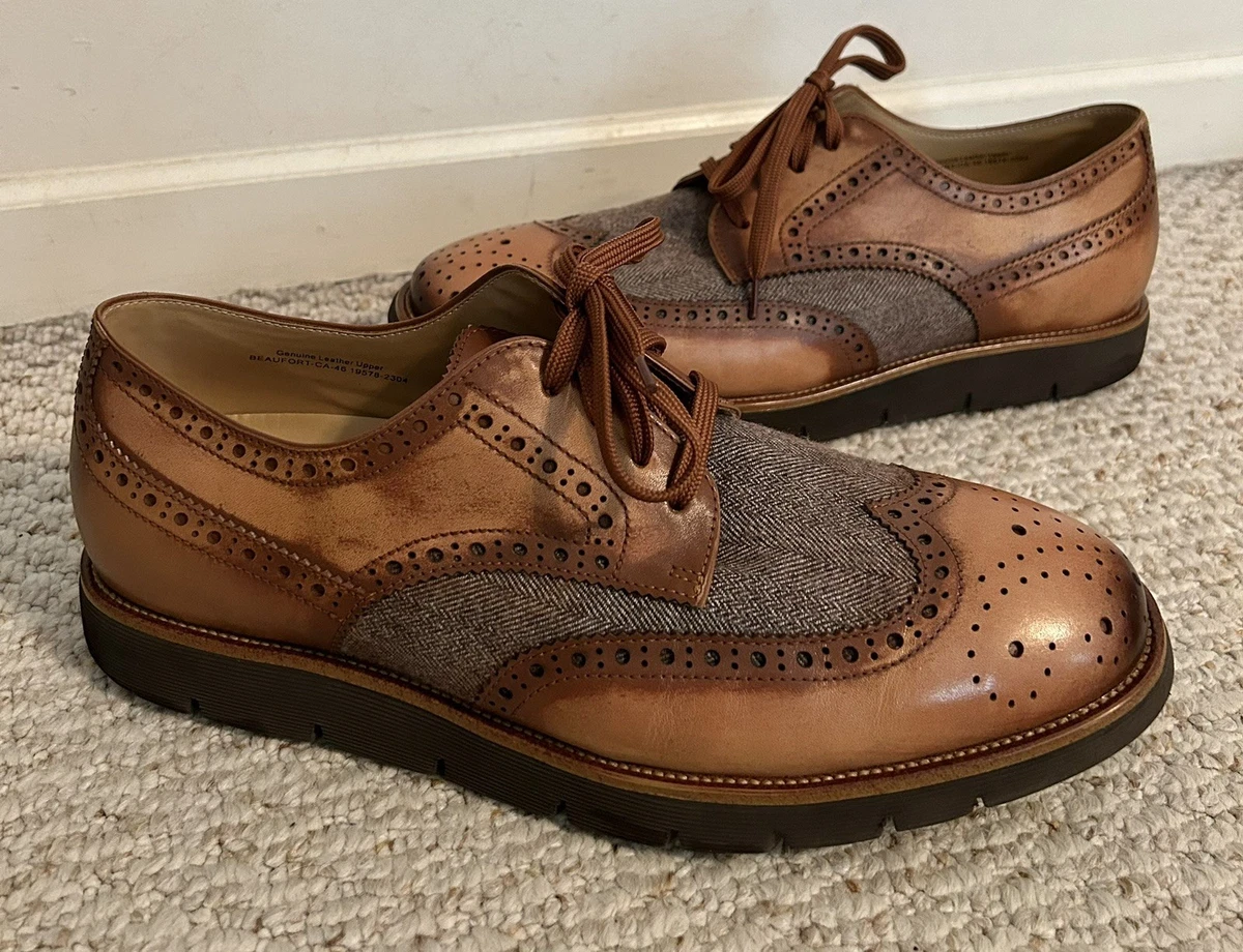 Spring Step Comfort Patrick Shoes Olive Genuine Suede Leather Size 9.5 - 10M/43 Spring Step Upper Leather Casual Shoes for Men for sale | eBay main image 3