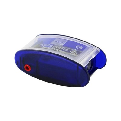 KUM AS2M Automatic Long Point Pencil Sharpener & Pointer, Blue ~ GERMANY