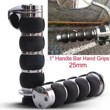 For Harley Road King Softail Electra Glide 1" Motorcycle Handle Bar Hand Grips