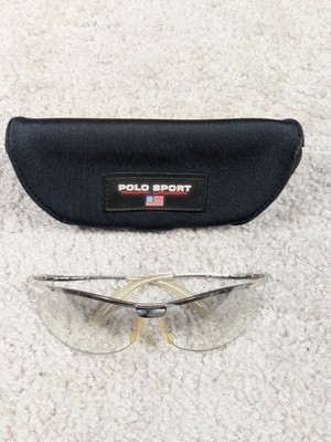 Polo Sport Ralph Lauren Brille 1056/S rimless transparent Y2K
