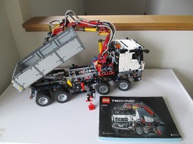 LEGO TECHNIC Mercedes-Benz Arocs 3245 (42043) Complete W Manual WORKS 2 color su