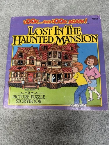 Look and Look Again: Lost in the Haunted Mansion by Maria Tropea 1990 Paperback