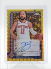 JALEN BRUNSON 2025-26 TOPPS CHROME GOLD GEOMETRIC KNICKS AUTO /50 Q5692
