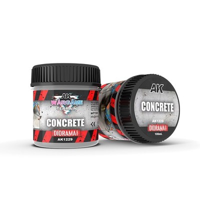 AK Interactive Wargame Terrains Concrete 100ml AK1229