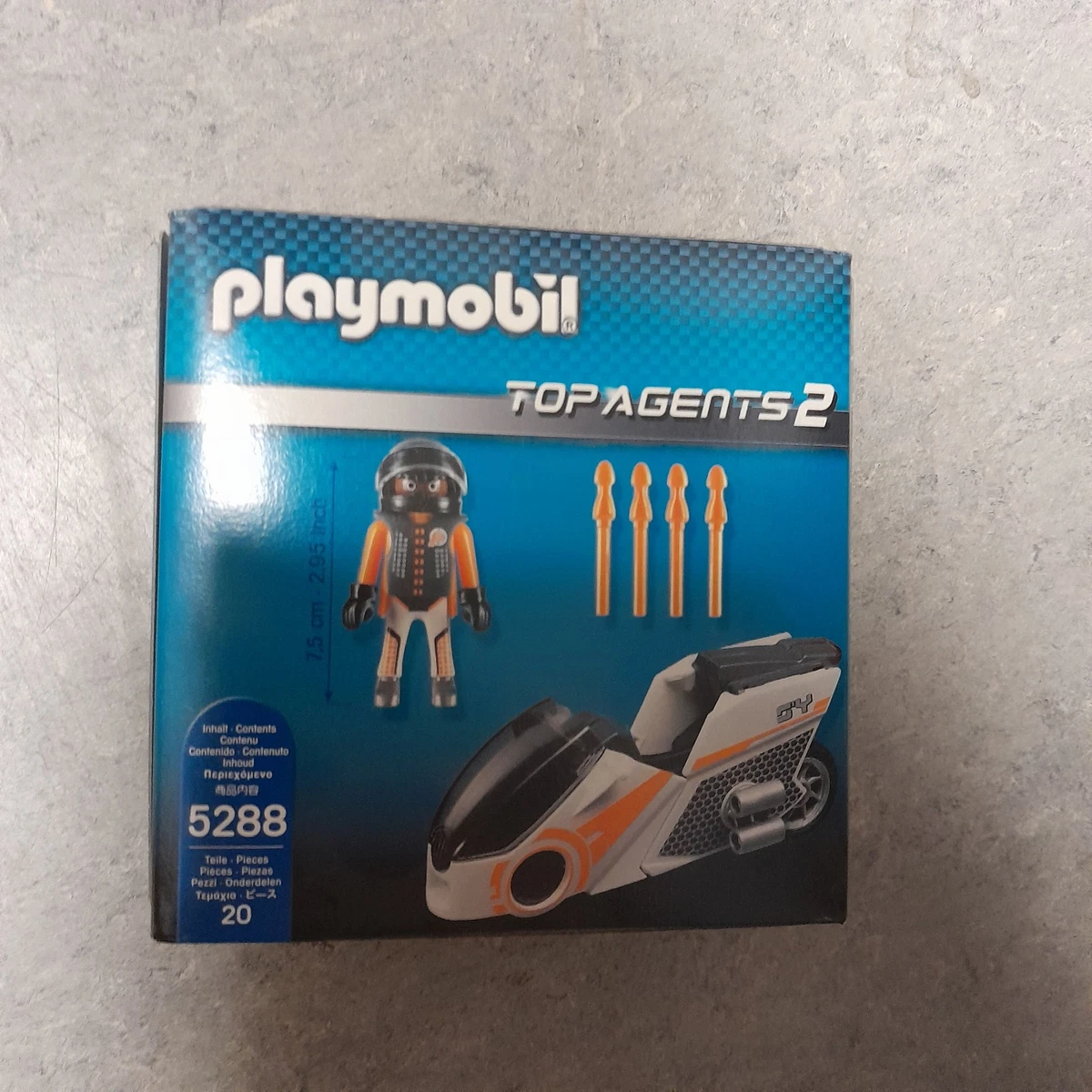 PLAYMOBIL® Top Agents2  5288 Spy Team Skybike NEU ungeöffnet RARITÄT