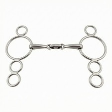 Snaffle Polished English Long-Lasting for Horse Training, Riders