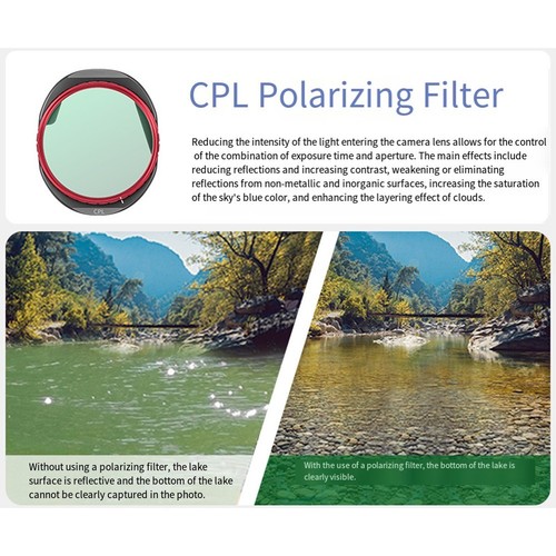 Compact Optical Glass CPL Filter for Mavic 4 Pro Perfect for Aerial Photography - Picture 3 of 11
