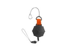 Retractable Tether for Kayak Fishing Tools, Gray