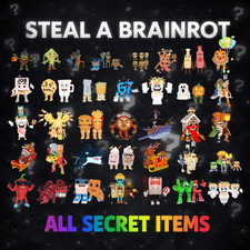 Steal A Brainrot | All Secret Items | SAB Rar...