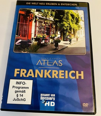 Discovery Channel - Atlas: Frankreich (2008) DVD Reise Urlaub, CD kratzfrei